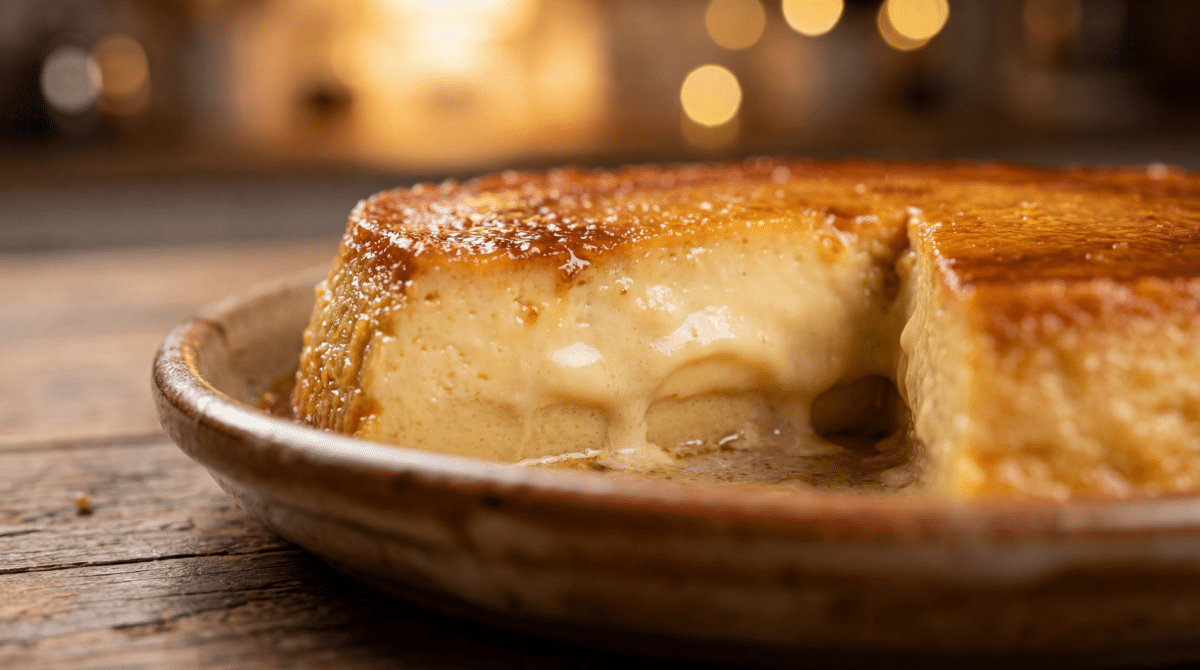 Flan vanillé de grand-mère : un dessert simple et fondant qui réchauffe les soirées d’hiver dès la première cuillère